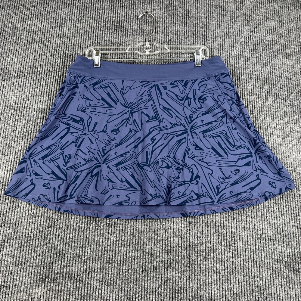 Under Armour Skort Skirt Womens Large Blue Tennis Golf Outdoor Active New